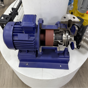 Pompe alimentaire de qualité sanitaire à haute viscosité (15 000 000 cp) pour chocolat et confiture, avec rotor à lobes et commande par came, modèles 25BV12-05, 400BV12-400/cus - Product Image 2