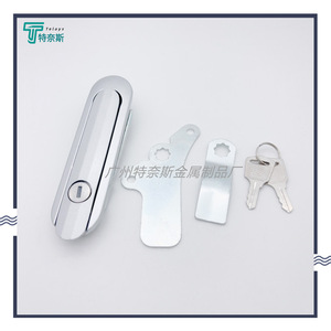 AB403 Lever <b>Lock</b> Aluminum Folding Key <b>Cabinet</b> Door <b>Lock</b> Industrial Durable - Product Image 3