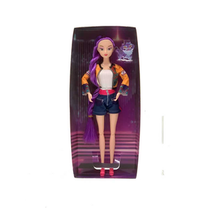 Poupée en peluche PVC <span class=keywords><strong>K</strong></span> pour Demon Hunter Girl, style idole, jouet créatif de collection pour enfants, éducation STEM - Product Image 2