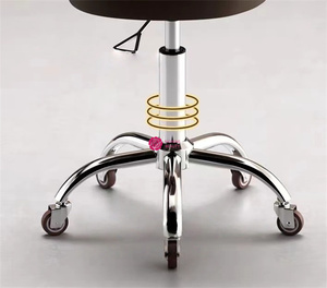 Yicheng Beauty SPA ajustable Rolling Hairdressing Master Tony Master silla taburete de salón taburete de corte de pelo fabricación superior - Product Image 2