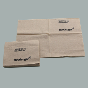 Servilleta dispensadora marrón sin blanquear biodegradable y compastable FSC, servilleta reciclada impresa con logotipo personalizado, calidad segura para alimentos - Product Image 2