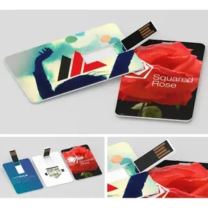 Carte de couleur pour clé USB, merchandising personnalisé - Product Image 2