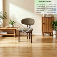 Chaise de salle à manger ergonomique et durable en tissu, style moderne et minimaliste, pour salon et maison, par OKAY Furniture Exporter