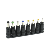 Adaptateur de prise universel pour ordinateur portable, ensemble de 8 connecteurs de chargeur DC