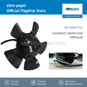 Ventilateurs axiaux de refroidissement à moteur servo à inverter avec roulement à billes ebmpapst A2D200-AA02-01 200 mm 53 W 230 V AC 0,13 A 2800 tr/min - Product Image 2