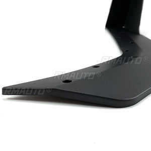 Ailerons de spoiler d'angle de pare-chocs avant pour Ford Mustang tous modèles 15-21 modifiés avec pare-chocs GT500 MP noir mat - Product Image 3