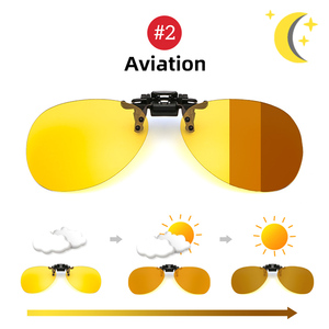 <span class=keywords><strong>Clip</strong></span> fotocromatica su <span class=keywords><strong>occhiali</strong></span> da sole lenti quadrate polarizzate giorno e notte guida <span class=keywords><strong>Clip</strong></span> cambia colore da uomo <span class=keywords><strong>per</strong></span> <span class=keywords><strong>occhiali</strong></span> - Product Image 3