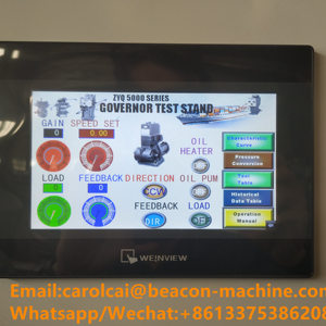 Equipo de Prueba de Regulador de Velocidad Woodward Beacon Machine BK2000 - Product Image 2