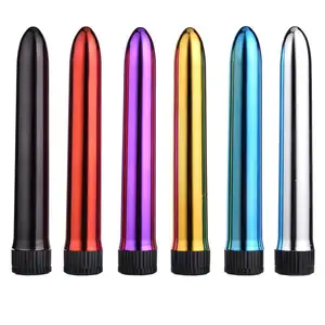 17.5cm (6.8 inch) long bullet vibrator sex toy for women wholesale recreational sex toy bullet vibrator with different colors