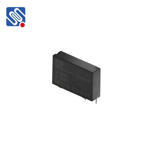 Meishuo MCD-S-112-A-11 Noir 5A Normalement Ouvert AgNi Contact 1A 8PIN 12VDC 5V 12V 24V Signal Relais Scellé Électromagnétique Theo - Product Image 1
