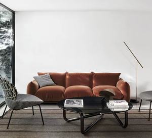 Ensemble de canapé moderne 3 places canapé de salon canapé blanc pain en peluche canapé <span class=keywords><strong>Marenco</strong></span> - Product Image 5