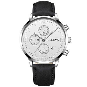 Reloj Deportivo Analógico <span class=keywords><strong>de</strong></span> Cuarzo para Hombre, Estilo <span class=keywords><strong>Ginebra</strong></span>, con Caja <span class=keywords><strong>de</strong></span> Aleación Antigua, Correa <span class=keywords><strong>de</strong></span> Cuero Sintético, Esfera <span class=keywords><strong>de</strong></span> Cristal <span class=keywords><strong>de</strong></span> Lujo, Correa <span class=keywords><strong>de</strong></span> 20 mm - Product Image 1