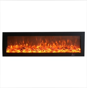 <span class=keywords><strong>Chimenea</strong></span> <span class=keywords><strong>Eléctrica</strong></span> Empotrada en la Pared, Diseño Moderno, Llama Simulada, Decoración Interior, Calefactor, <span class=keywords><strong>Estufa</strong></span> - Product Image 1
