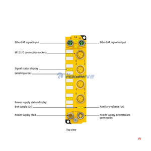原装新EL1918 EtherCAT终端8通道数字输入<span class=keywords><strong>24</strong></span> <span class=keywords><strong>V</strong></span> DC TwinSAFE TwinSAFE逻辑 - Product Image 4