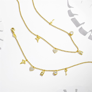 Collar de Plata de Ley S925 con Circonita Estilo Lindo ALICE para Damas - Product Image 3