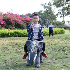Estatuas de Elefantes de Tamaño Real de 125*52*150 cm, Artesanía de Resina, Decoración de Jardín, Esculturas de Animales de Fibra de Vidrio, Estatuas de Elefantes de Gran Tamaño - Product Image 2