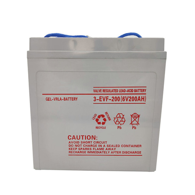 Wholesale 6V200Ah Electric Golf Cart EVF Battery 3-EVF-200