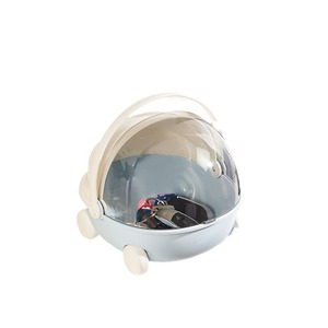 Kids Toy <b>Storage</b> <b>Box</b> Round Portable Flip Top Covered With Wheels For Children Room Organization - Product Image 5