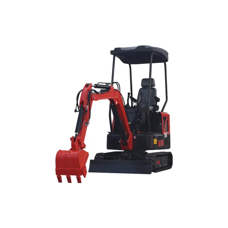 Miễn phí vận chuyển New máy xúc cánh tay dài giá 1.6ton Crawler Micro Digger Mini Máy xúc bán