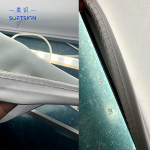 خلفية محمولة قابلة للطي من الألومنيوم مع قماش عرض تجاري شديد التحمل خلفية صديقة للبيئة - Product Image 4