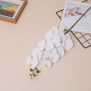 Flores Artificiales de Seda Phalaenopsis de Alta Gama, Arreglo para Bodas, Decoración para el Hogar, Sala de Estar, Mesa de Comedor - Product Image 6