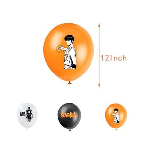 Kit de Fournitures de Fête de Basketball : Décorations Jetables Slam <span class=keywords><strong>Dunk</strong></span> March Madness avec Bannière Joyeux Anniversaire <span class=keywords><strong>et</strong></span> Kit de Ballons en Latex - Product Image 4