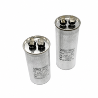 Kapasitor Motor AC Haoye CBB65 15+2uF 450VAC untuk Kompresor AC Anti Ledakan dengan Casing Aluminium