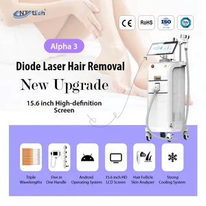 Alpha3 Diode tẩy lông bằng laser 755 808 1064 mquina de depilacin Laser diodo