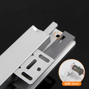 Đường ray trượt ngăn kéo dưới quầy, với các rãnh ngăn kéo kéo được cài đặt dưới sự hỗ trợ đáy đóng mềm - Product Image 6