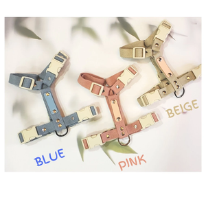 Nieuwe Aankomst Luxe Huisdieren Accessoires Premium Aangepaste Logo Fabrikanten Groothandel Geen Trekband Hond Riem Harnas Set - Product Image 3