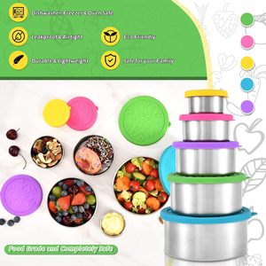 Mini 3x1.5 oz Leakproof Salad Dressing Container Stainless Steel Small Condiment Containers With Lids Lunch <b>Box</b> Dip Sauce <b>Cup</b> - Product Image 2