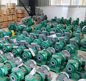 SUOU CQB 40-40-125F Low Magnetic Drive <b>Pump</b> Fluoroplastic for Nitric/ OEM Customizable 1.1KW - Product Image 6