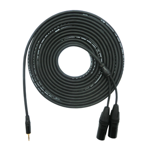 Câble audio pour haut-parleur 3,5 mm vers 2 <span class=keywords><strong>XLR</strong></span> mâle ou femelle, câble 2 <span class=keywords><strong>XLR</strong></span> mâle vers 3,5 mâle pour microphone, mixeur, amplificateur, séparateur en Y - Product Image 2