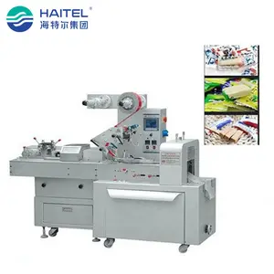 High Speed Industrial Full Automatic Soft and Hard Candy Cutting Making Pillow Packing Machine
