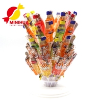 Bonbons Sucrés Fruités en Forme de Sucette Glacée Mignonne en Bouteille – Offre Spéciale