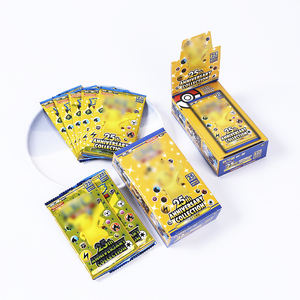 Tùy Chỉnh Phim Hoạt Hình Sản Phẩm Tiếng Anh Thẻ Thương Mại Trò Chơi Evo Mặt Trời Mặt Trăng Bộ Sưu Tập Chơi Crate Laser Poke Thẻ Booster Hộp - Product Image 2