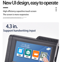 Slimme M10 Handheld Inkjet Printer voor productie, vervaldatum, barcode, tweedimensionale code, karton, plastic fles, mini handprinter pen