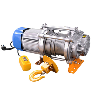 1 Ton Multifunction Steel Electric Wire Rope <strong>Winch</strong> New Condition 220V 380V <strong>Motor</strong> for Hotels and Mines - Product Image 3