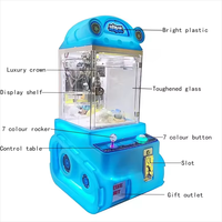 Kit de machine à griffes géante à monnayeur avec super mini-poupées en peluche multicolores, jouet à griffes durable pour usage commercial