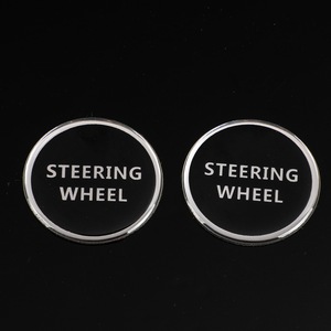 Tengguang Steering Wheel Epoxy Stickers Round UV Printed <b>Car</b> <b>Decals</b> - Product Image 1