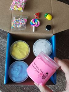 Thân Thiện Với Môi Chất Nhờn Kit Tùy Chỉnh Chất Nhờn Cho Trẻ Em Giá Rẻ Giá Siêu Mềm Màu <span class=keywords><strong>Slime</strong></span> Kit Tự Làm Cho Trẻ Em Trẻ Em Món Quà - Product Image 5