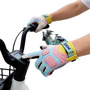 New Winter Men's Outdoor Sports Anti Slip Thermal Insulated <b>Touchscreen</b> Hook Loop Closure Bicycle Motorcycle Riding Polyester - Product Image 3