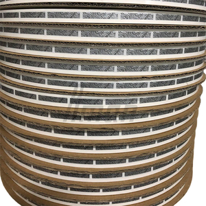 Zebra Stripe 6x35mm PET Anti-Counterfeit <b>Scratch</b> Off Labels Oblong 17000 Pieces Per Plate Commercial Promotion - Product Image 5