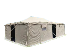 Tente en toile de couleur désert de haute qualité 4x6M, style poteau en acier, multi-usages, pour l'Arabie Saoudite, fournie directement par l'usine - Product Image 2