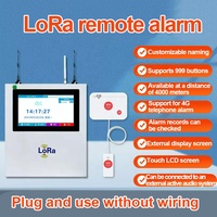 Module de contrôle de moniteur 7 pouces IoT LoRa ou 315 MHz pour système d'appel d'urgence sans fil WiFi LoRa pour hôpitaux et bâtiments