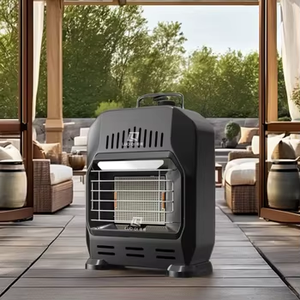 Preço de fábrica de alta qualidade fácil de montar portátil móvel gás infravermelho aquecedor piezo ignição cobre válvula corpo sala aquecedor a gás - Product Image 2