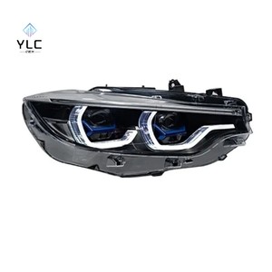 Faros Láser YLC para Automóviles <span class=keywords><strong>BMW</strong></span> Serie 4 F32 M4 F82, Luces Delanteras Blancas y Amarillas DRLs <span class=keywords><strong>430</strong></span> 435 440i, Conexión Directa - Product Image 2