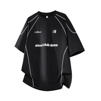 T-shirt ample pour homme en coton/élasthanne personnalisé, imprimé numériquement, respirant, broderie de haute qualité, grandes tailles