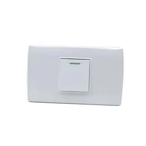 Blanco PC American General Interruptor Socket EE. UU. Estándar PC Interruptores de luz de pared