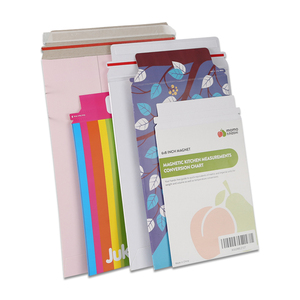 Buste in Cartone Rigido Personalizzate per Spedizioni, Formato A2 A3 <span class=keywords><strong>A4</strong></span>, Buste Bianche in Carta Kraft Stampate su Misura - Product Image 2